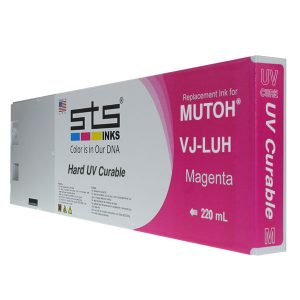 Cartucho de repuesto para Mutoh UV Cure Magenta 220 mL VJ-LUH1-CY220